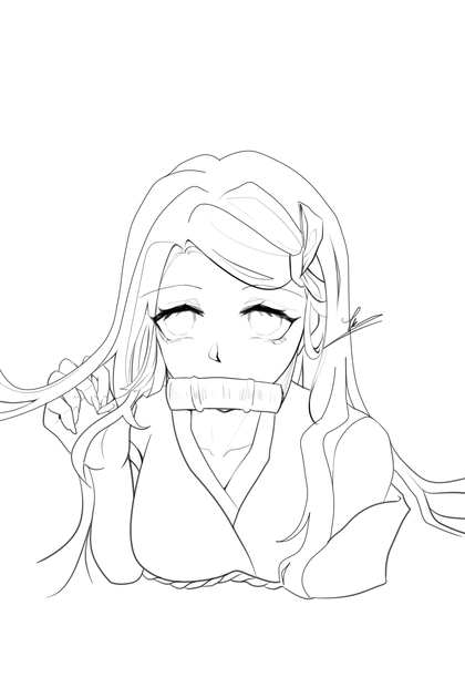 Lineart- bustup